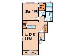 グリーンフィールズ遠賀Ⅰの物件間取画像